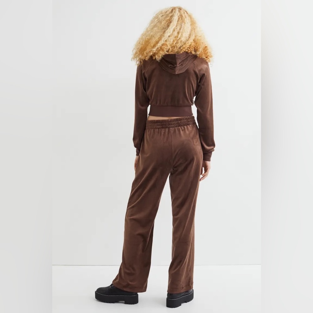 H&M Brown Velour Tracksuit - Picture 11 of 12